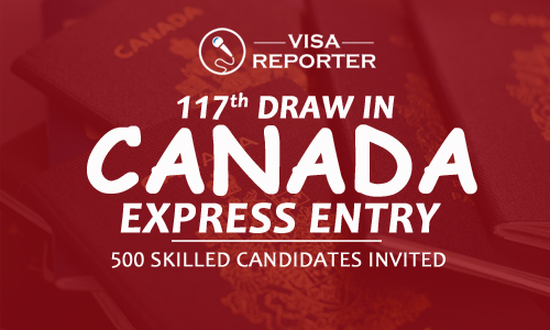 117th Draw in Canada Express Entry - 500 Skilled Candidates Invited