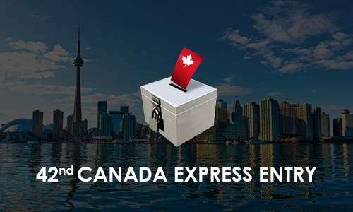 42nd Canada Express Entry issues 1000 PR invitations