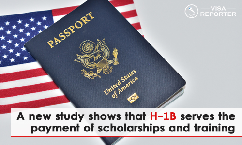 A New Study Shows that H-1B Serves the Payment of Scholarships and Training