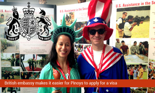British embassy simplifies visa application filing for Filipinos