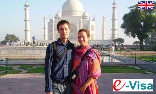 British tourists travelling to India under the latest e-visa system