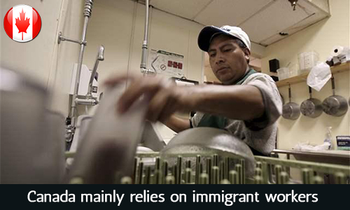 Canada Mainly Relies on Immigrant Workers