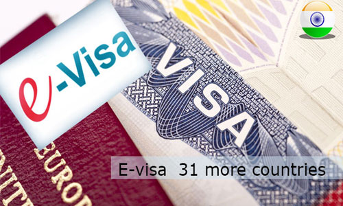 India to include 31 more countries to its e-visa list