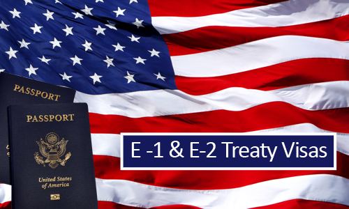 E-1 and E-2 Treaty Visas can be seen as options for H-1B and L-1 visas