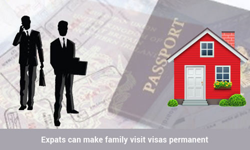 Saudi Arabian family visit visas can be made permanent by expats
