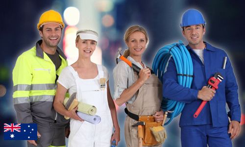 Experienced and skilled tradesmen and women are in huge demand in Australia