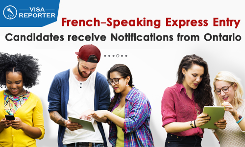 French-Speaking Express Entry Candidates receive Notifications from Ontario