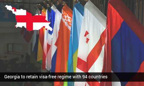 Georgia continues to have visa-free regime with 94 countries