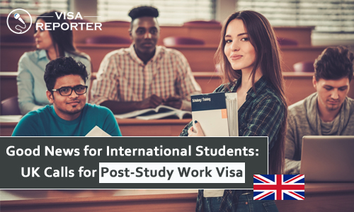 Good News for International Students UK Calls for Post-Study Work Visa