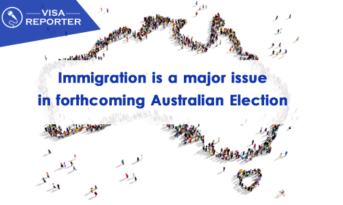 Immigration is a major issue in forthcoming Australian Election