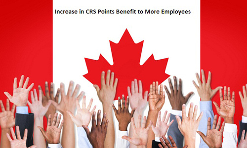 People with Canada's work experience profit from CIC�s technical improvement to CRS