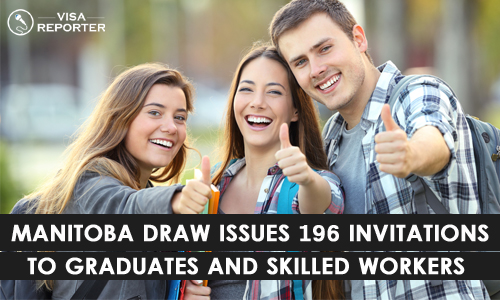 Manitoba Draw Issues 196 Invitations to Graduates and Skilled Workers 
