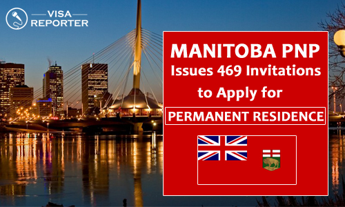 Manitoba PNP Issues 469 Invitations to Apply for Permanent Residence