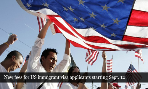 New visa processing fees for Filipinos applying for US immigrant visas