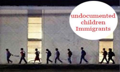 Obama administration sees undocumented children immigrants entering the US