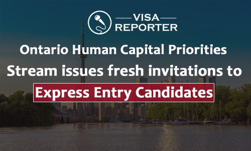 Ontario Human Capital Priorities Stream issues fresh invitations to Express Entry candidates