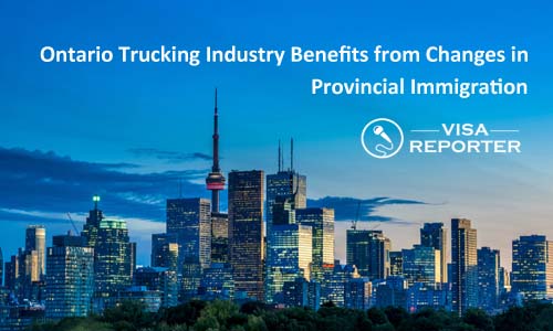 Ontario Trucking Industry Benefits from Changes in Provincial Immigration
