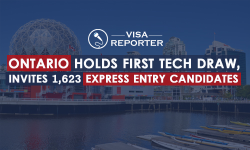 Ontario holds First Tech Draw - Invites 1,623 Express Entry Candidates