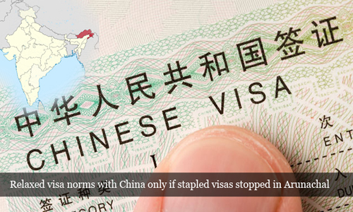 India combats for liberalized visa regime with china