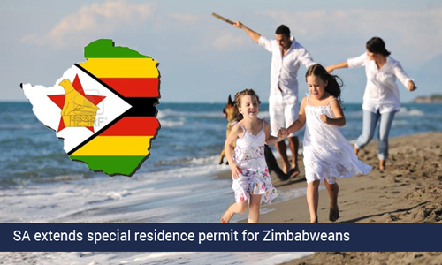 South Africa prolongs residence permit for Zimbabweans