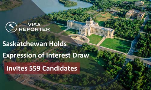 Saskatchewan Holds Expression of Interest draw - Invites 559 Candidates