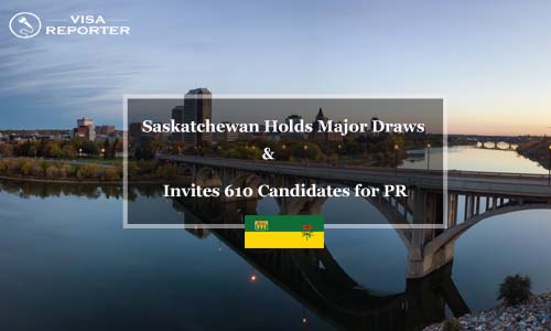 Saskatchewan Holds Major Draws and Invites 610 Candidates for PR
