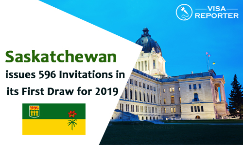 Saskatchewan issues 596 Invitations in its First Draw for 2019