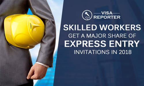 Canada - Skilled Workers Get a Major Share of Express Entry Invitations in 2018