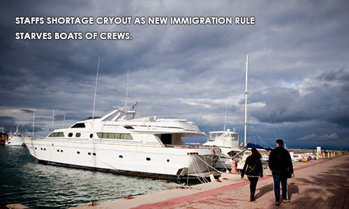Staffs Shortage Cryout As New Immigration Rule Starves Boats Of Crews