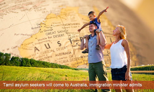 Tamils seek asylum in Australia