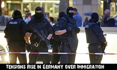 Tensions Rise in Germany over Immigration 