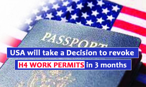 Trump: Decision for revoking to H-4 work permits in 3 months 