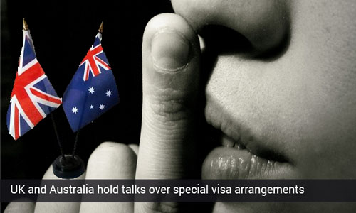 UK and Australia holds converse on special visa arrangements