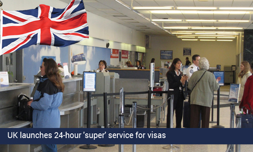 UK initiates 24-hour 'super' service for Chinese