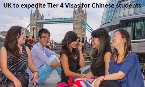 UK to expedite Tier 4 Visas for Chinese students 