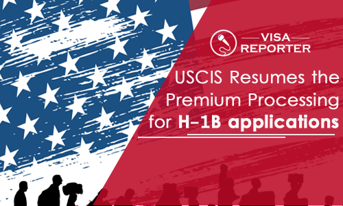 USCIS Resumes the Premium Processing for H-1B applications