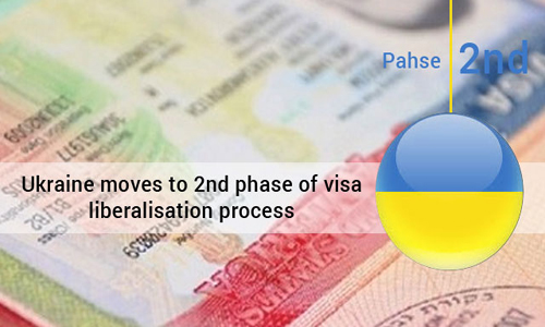 Ukraine moves to second phase of Visa Liberalization Process