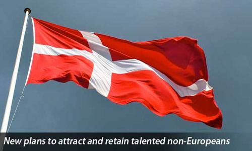 Danish government skilled individuals non-European countries