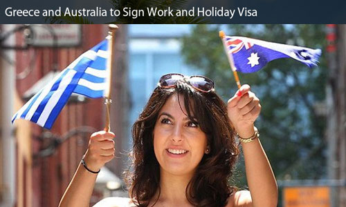 Greece and Australia to sign a work and holiday visa agreement