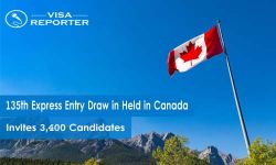 135th Express Entry Draw in Held in Canada - Invites 3,400 Candidates