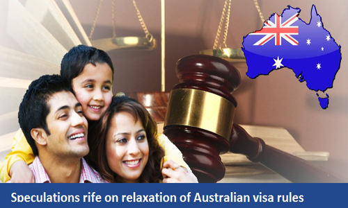 Speculations rife on relaxation of Australian visa rules - Australia Immigration