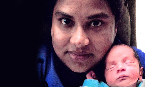 The news story of a baby boy born to parents seeking asylum in Australia